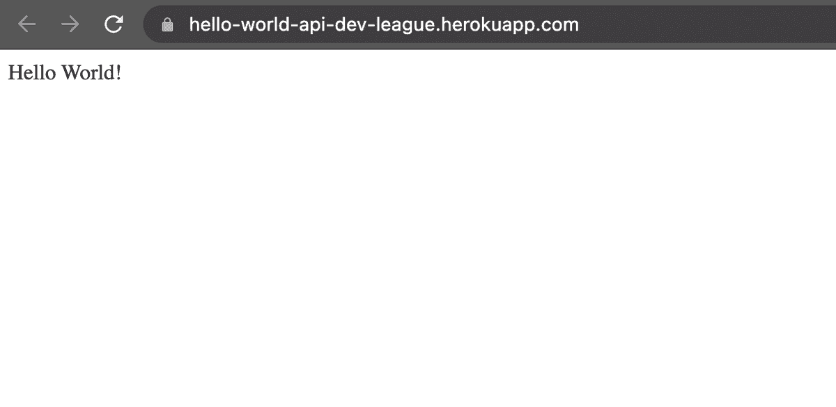 Hello World Heroku e Node.js